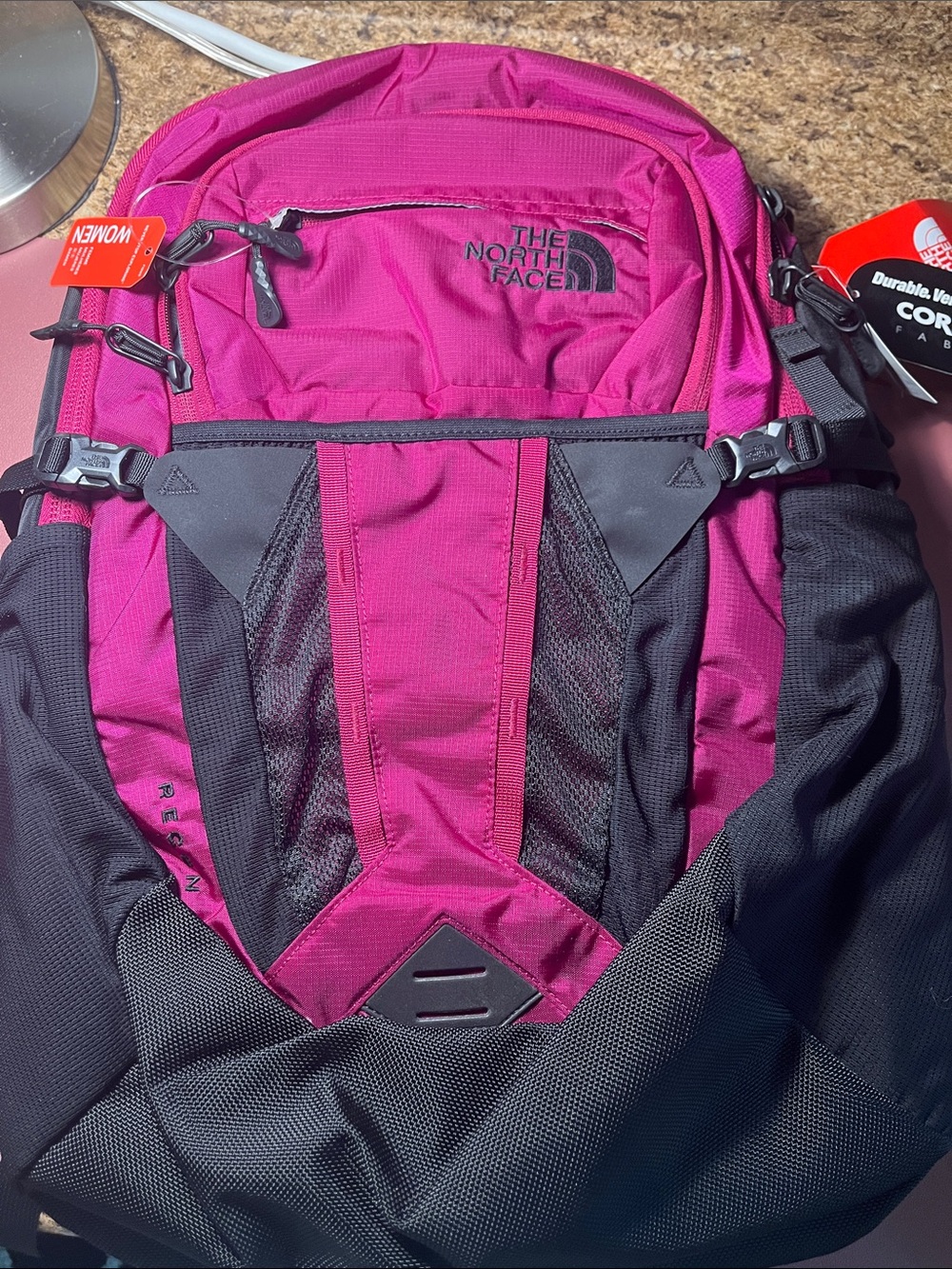 The North Face Women's Pink Daypack Backpack